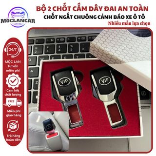 Bộ 2 Chốt Cài Dây An Toàn, Chốt An Toàn Ô Tô Tắt Chuông Cảnh Báo Có Theo Hãng Xe - KO TIẾP NỐI