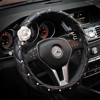 FULL Bộ Gối Tựa Đầu Lưng Hình Hoa Trà Camelila Trang Trí Ô Tô Xe Hơi Sang Trọng - Moclancar