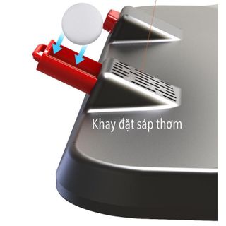 Quạt ô tô 3 đầu 3 chế độ làm mát xoay 360 gió mạnh kèm biển để số điện thoại dành cho xe hơi, quạt 12v