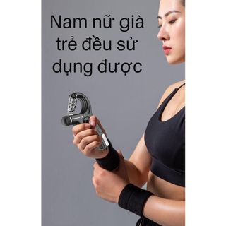 Kìm Bóp Tay Kìm Tập Cơ Tay Dụng Cụ Tập Gym Tại Nhà Điều Chỉnh Lực 5-60kg Có Đếm số tự động Tập Tay Đồng Tập Thể Dục Cao Su Nam