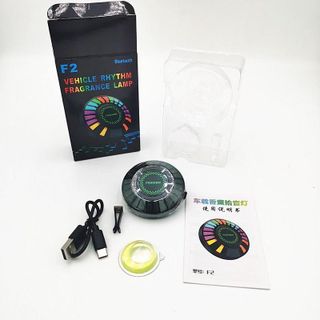 Đèn Led Cảm Ứng Âm Thanh Gắn Cửa Gió Điều Hoà Xe Ô Tô- Đèn Led Nháy Theo Nhạc Trên Xe Hơi-Mộc Lan