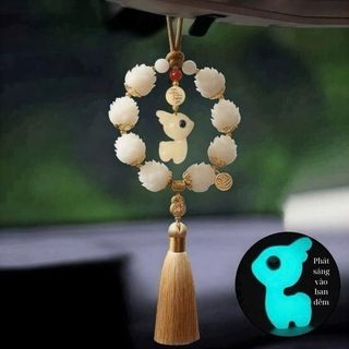 Khánh Treo Xe Bát Hồng Liên Hoa Thích Ca – Gỗ Hoàng Dương – Tua Rua Phong Thủy Mang Lại Bình An May Mắn