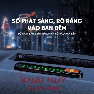 Bảng Ghi Số Điện Thoại Logo Việt Nam Để Taplo Ô Tô Chất Liệu Hợp Kim Pha Thép Chắc Chắn