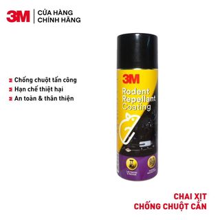 Chai Xịt Phủ Chống Chuột Xe Ô Tô 3M Đuổi chuột khỏi khoang động cơ