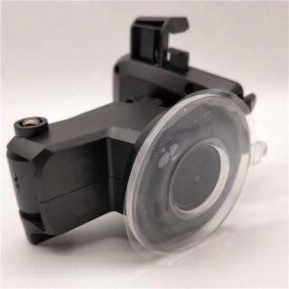 Kẹp giá đỡ điện thoại trên xe ô tô - có chân hít kính xoay 360 độ
