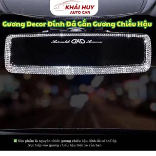 Gương Decor Đính Đá Gắn Gương Chiếu Hậu Xe Ô Tô Cao Cấp