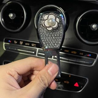Chốt An Toàn Đính Đá - Chốt Chồng Cắm Tiếp Nối Mix Icon Đá Ngắt Chông Báo Động-Chất Liệu Mạ Crom