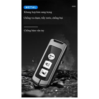 Ốp Chìa Khóa hợp kim cao cấp Dành Cho Nhiều Loại Xe Máy Honda SH, SH Mode,Lead Loại 2,3 nút đời mới