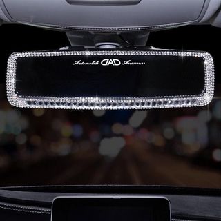 Gương Decor Đính Đá Gắn Gương Chiếu Hậu Xe Ô Tô Cao Cấp