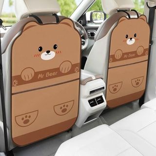 Tấm Chắn Lưng Ghế ô Tô Chống Bẩnt Chống Trầy Xước Lưng Ghế Hạo Tiết Hoạt Hình Dễ Thương Khải Huy Yêu Xe