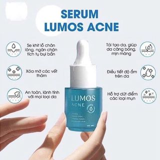 Serum trị mụn Lumos Sỉ thùng 27k SỈ ít 29k