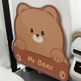 Tấm Chắn Lưng Ghế ô Tô Chống Bẩnt Chống Trầy Xước Lưng Ghế Hạo Tiết Hoạt Hình Dễ Thương Khải Huy Yêu Xe