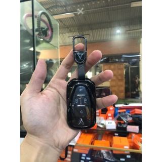 [Giá Rẻ] Ốp Khoá Kim Loại Vinfast VF6 ,VF7,VF8,VF9 Chìa Form Mới Hợp Kim Cacbon Cao Cấp Khải Huy Auto