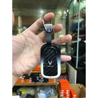 [Giá Rẻ] Ốp Khoá Kim Loại Vinfast VF6 ,VF7,VF8,VF9 Chìa Form Mới Hợp Kim Cacbon Cao Cấp Khải Huy Auto