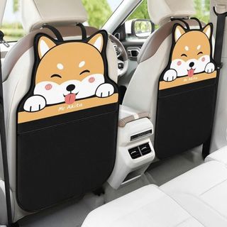 Tấm Chắn Lưng Ghế ô Tô Chống Bẩnt Chống Trầy Xước Lưng Ghế Hạo Tiết Hoạt Hình Dễ Thương Khải Huy Yêu Xe