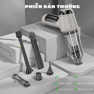 Máy Hút Bụi Ô Tô SUITU Chính Hãng Hút Bụi Cầm Tay Không Dây Tốc Độ 35500rpm 120W Lực Hút 9000pa Động Cơ Nhập Khẩu Đức Làm Sạch