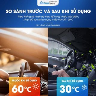 Ô Che Nắng Kính Lái Xe Hơi - Dù Che Nắng Ô Tô Cách Nhiệt Cán Bạc Có Thể Gập - Giảm Nóng Bảo Vệ Nội Thất