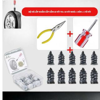 [HOT] Bộ Vá lốp Chuyên Dụng Dùng Trong Trường Hợp Khẩn Cấp - Không Cần Tháo Lốp
