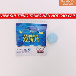 Viên Sủi Rửa Kính Xe Ô tô Viên Pha Nước Rửa Kính Xe -Làm Sạch Vết Bẩn Trên Kính 1 Viên = 4 Lít khaihuyauto
