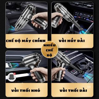 Máy Hút Bụi Ô Tô SUITU Chính Hãng Hút Bụi Cầm Tay Không Dây Tốc Độ 35500rpm 120W Lực Hút 9000pa Động Cơ Nhập Khẩu Đức Làm Sạch
