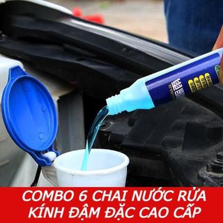 Viên Sủi Rửa Kính Xe Ô tô Viên Pha Nước Rửa Kính Xe -Làm Sạch Vết Bẩn Trên Kính 1 Viên = 4 Lít khaihuyauto