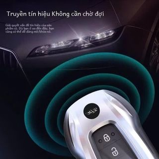 Ốp Khóa Kim Loại Dành Cho Nhiều Loại Xe Của Toyota Cross Vios Innova Altis Camry 3 Nút, 4 Nút - Raiz Veloz - Rush Wigo Và Fortuner