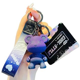 Móc Khoá BEAR-KEY-002 Phụ Kiện Xe,Túi Xách Hình Gấu Hàn Quốc Móc Khóa KOBI Cao Cấp hot trend Hàn Quốc Móc Chìa Khoá Hoa Women Nữ Cua