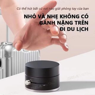 Giá Đỡ Điện Thoại Di Động Từ Tính Chân Không , Xoay 360 Độ Hai Mặt , Có Thể Gập Lại Đa Chức Năng