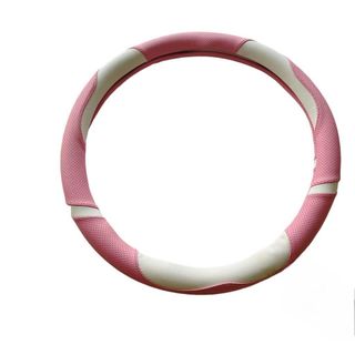 Bọc Vô Lăng ô Tô Tai Mèo Dễ Thương-Bọc Vô Lăng Da Pu Carbon Cao Cấp Phù Hợp Với Xe 4 Đến 7 Chỗ