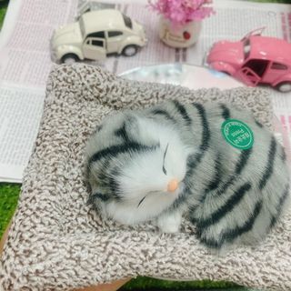 2 Size - Chó Bông Dễ Thương Than Hoạt Tính Khử Mùi Trên Xe Hơi , Khử Mùi Ô Tô - Mèo Bông Chứa Than Hoạt Tính khaihuyauto