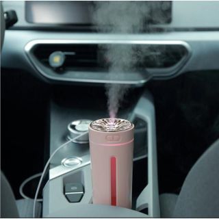 Máy Xông Tinh Dầu đèn led khử mùi xe hơi Humidifier ô tô và bàn làm việc tiện lợi - tặng TD