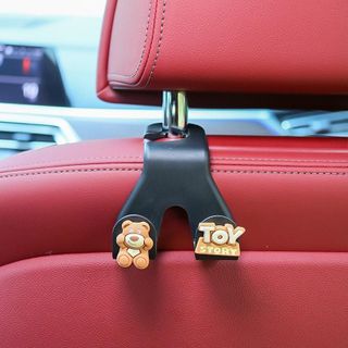 Móc treo đồ sau ghế ô tô xe hơi chất liệu dày nhựa ABS treo được nhiều đồ
