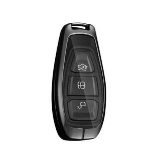 Ốp Khóa Kim Loại -Xe Ford Smartkey, Chìa Gập Ford Ranger,XLS, Raptor, Expoler,Everest, EcosportTerritory Mặt Trong Suốt
