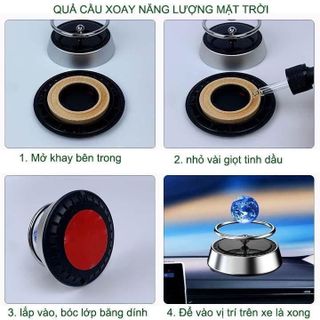 Mô Hình Trái Đất Và Sao Hỏa Trang Trí Taplo Ô Tô Tặng Kèm Tinh Dầu Thơm Khử Mùi Xe Hơi Hiệu Qủa