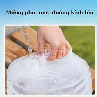 Bình Nước Gấp Gọn - Thùng Đựng Nước Gấp Gọn Đi Du Lịch Dã Ngoại Siêu Nhẹ 5L 10l 15L