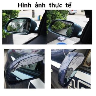 Bộ 2 Miếng Dán Vè Che Mưa Gương Chiếu Hậu - Vè Che Mưa Chống Nước Hiệu Quả