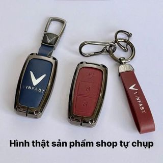 Ốp Chìa Khóa Vinfast VF3 - Chất Liệu Hợp Kim Bảo Vệ Ốp Khóa-Ốp Chìa Khóa VF3