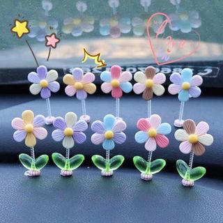 SET 5 Hoa 6 Cánh Sắc Màu Trang Trí Xe Bàn Học, Văn Phòng,... Khaihuyauto