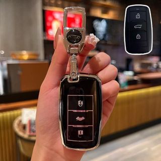Ốp Chìa Khóa Silicon Xe Vin/fast VF5 Xe Điện, Bọc móc khóa xe ô tô TPU Bảo Vệ Ốp Khóa Xe