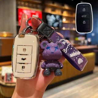 Ốp Chìa Khóa Silicon Xe Vin/fast VF5 Xe Điện, Bọc móc khóa xe ô tô TPU Bảo Vệ Ốp Khóa Xe