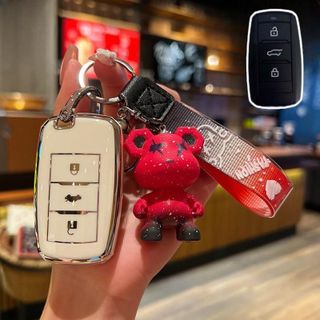 Ốp Chìa Khóa Silicon Xe Vin/fast VF5 Xe Điện, Bọc móc khóa xe ô tô TPU Bảo Vệ Ốp Khóa Xe