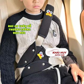 Bộ 2 Đai An Toàn Lắp Thêm Cho Bé Trên Ô Tô –Cố Định Tư Thế, Hỗ Trợ Ngồi Thoải Mái, Giảm Đau Mỏi Khi Đi Đường Dài