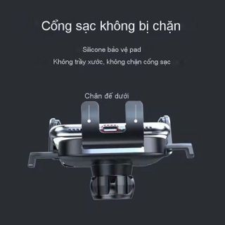 Giá Đỡ Điện Thoại cho Ô Tô A29 Mẫu Khóa Tự Động - Kẹp Điện Thoại Trên Ô Tô Đế Hút Nano Chắc Chắn Phụ Tùng