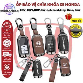 Ốp Chìa Khoá Dành Cho Nhiều Xe Honda City CRV, HRV,BRV, Civic, Accord,City Hợp Kim Cao Cấp Chống Trầy Xước