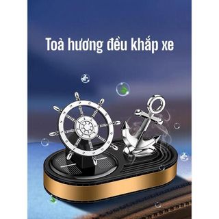 Sáp Thơm Bánh Lái Con Tàu Thuyền Mỏ Neo Trang Trí Taplo Ô Tô Nội Thất