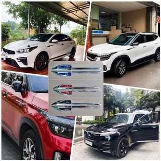 Bộ 2 Mang Cá R-Line Hợp Kim Trang Trí Ô Tô, Phong Cách Thể Thao, Sang Trọng khaihuyauto