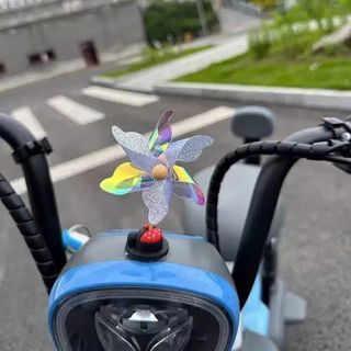 Chong Chóng Xoay Trang Trí Xe Ô Tô , Gắn Xe Đạp, Xe Máy Mũ Bảo Hiểm-Mộc Lan Car