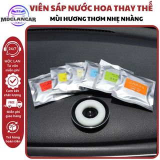 (Size To) Viên Sáp Thơm Nước Hoa Thay Thế Dành Cho Xe Hơi - Nước hoa đặt taplo ô tô