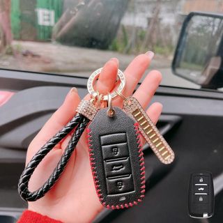 Bao Da Chìa Khóa Vinfast VF5,Limo Green Ốp Chìa Khóa Vinfast VF5 ,Bọc Chìa Khóa Vinfast VF5 Da Bò Thật Chống Trầy Xước