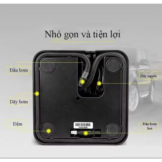 Bơm Điện Ô Tô 12V STEELMATE – Bơm Lốp Tự Ngắt, Màn Hình Điện Tử, Có Đèn LED Chiếu Sáng Ban Đêm Khaihuyauto